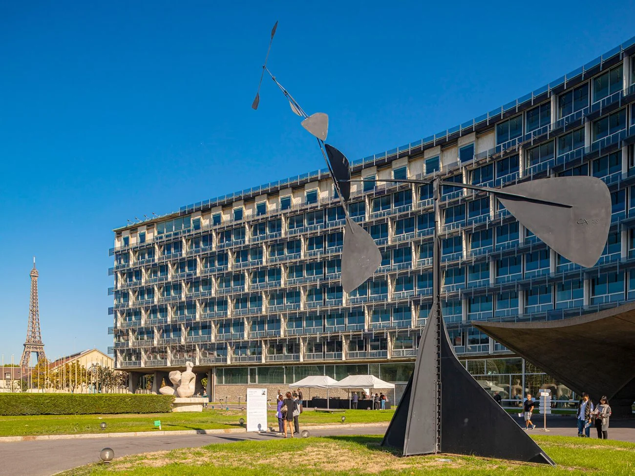 Karte der UNESCO-Mitgliedstaaten und Beobachter