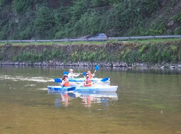Coucher de soleil sur la Semois – slow tourism, alternative à la Lesse